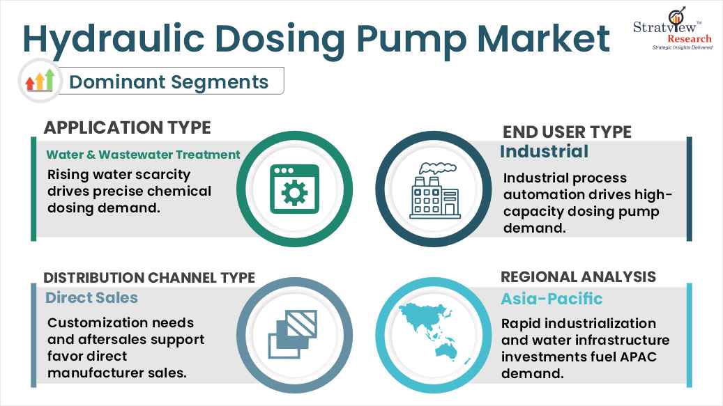 hydraulic dosing pump market segments